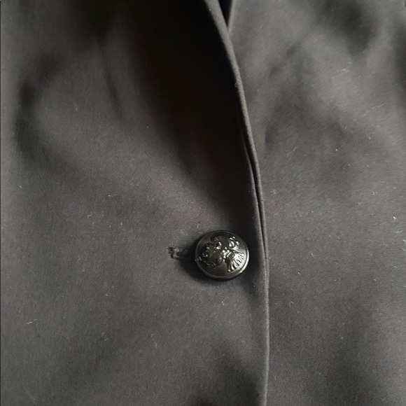 zara basic womens blazer black sz small - Picture 3 of 6